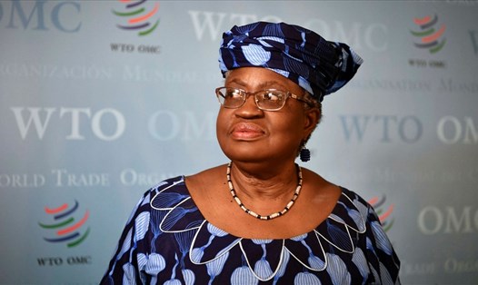 Tổng giám đốc điều hành WTO, bà Ngozi Okonjo-Iweala. Ảnh: AFP