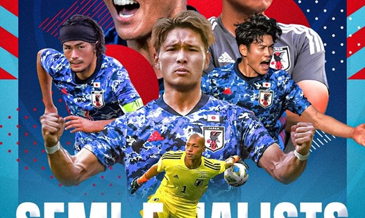 U23 Nhật Bản tiến vào bán kết U23 Châu Á 2022 một cách thuyết phục. Ảnh: AFC