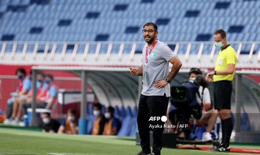 Huấn luyện viên Saad Al-Shehri. Ảnh: AFP