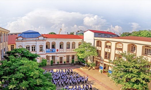 Trường THCS Phan Bội Châu sẽ sáp nhập vào Trường THCS Hồng Bàng trong tháng 6.2022. Ảnh: Trường THCS Hồng Bàng