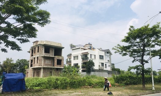 Khu đô thị Thanh Hà Cienco 5 chưa được cấp phép xây dựng. Ảnh: Cao Nguyên.