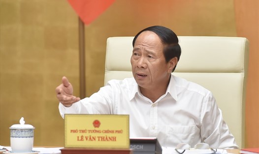 Phó Thủ tướng Chính phủ Lê Văn Thành. Ảnh: Đức Tuân