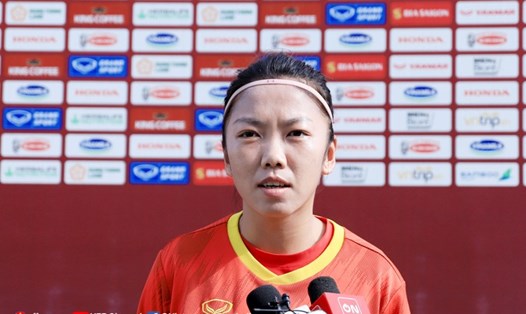 Đội trưởng đội tuyển nữ Việt Nam - Huỳnh Như. Ảnh: VFF