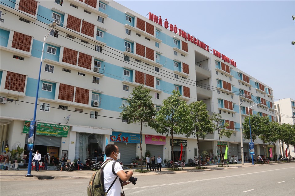 Một dự án nhà ở xã hội ở Bình Dương. Ảnh: Đình Trọng
