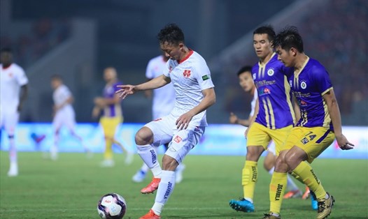Câu lạc bộ Hải Phòng sẽ phải đặc biệt dè chừng Hà Nội khi V.League 2022 trở lại. Ảnh: Hoài Thu