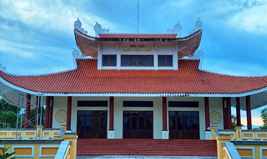 Đền thờ Châu Văn Liêm, huyện Thới Lai, thành phố Cần Thơ. Ảnh: Yến Phương.