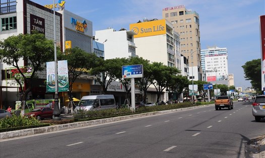 Sáng ngày 16.6, hai tuyến phố Nguyễn Văn Linh và Trần Văn Trứ ra mắt tuyến phố “không tiền mặt” đầu tiên tại Đà Nẵng. Ảnh:Nguyễn Linh