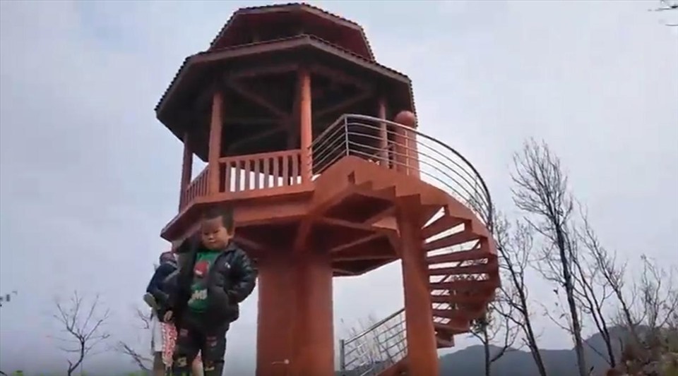 Đài vọng cảnh ở Hà Giang.