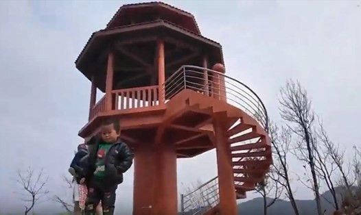 Đài vọng cảnh ở Hà Giang.