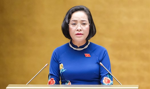 Bà Nguyễn Thị Thanh - Ủy viên Ủy ban Thường vụ Quốc hội, Trưởng ban Ban Công tác đại biểu thuộc Ủy ban Thường vụ Quốc hội