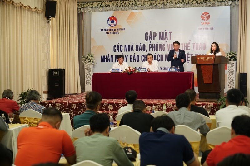 VFF và VPF gặp gỡ báo chí phía Nam nhân ngày 21.6