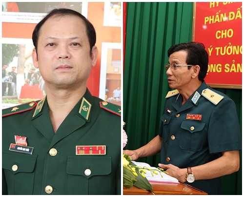 Bổ nhiệm Chính ủy Bộ đội Biên phòng và Quân chủng Phòng không - Không quân