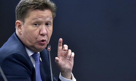 Giám đốc điều hành Gazprom Alexey Miller. Ảnh: AFP