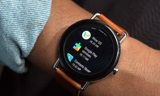 Google lấy ý tưởng dây đeo đồng hồ từ Apple Watch. Ảnh chụp màn hình