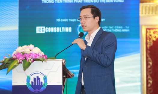 Ông Lê Nho Thông - Phó Giám đốc Kinh doanh Công nghệ Năng lượng số của Huawei Việt Nam tại diễn đàn