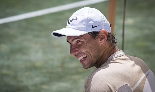 Rafael Nadal có hy vọng thi đấu tại Wimbledon. Ảnh: AFP