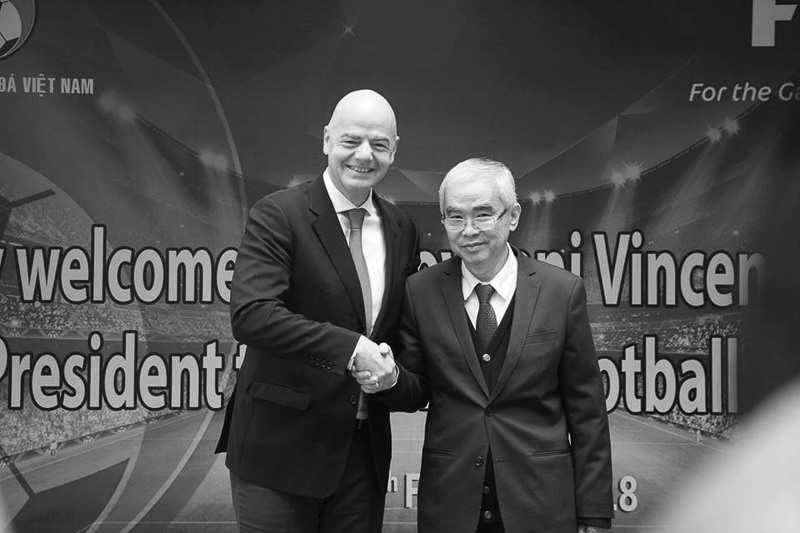 AFC gửi lời chia buồn vì sự ra đi của nguyên Chủ tịch VFF Lê Hùng Dũng