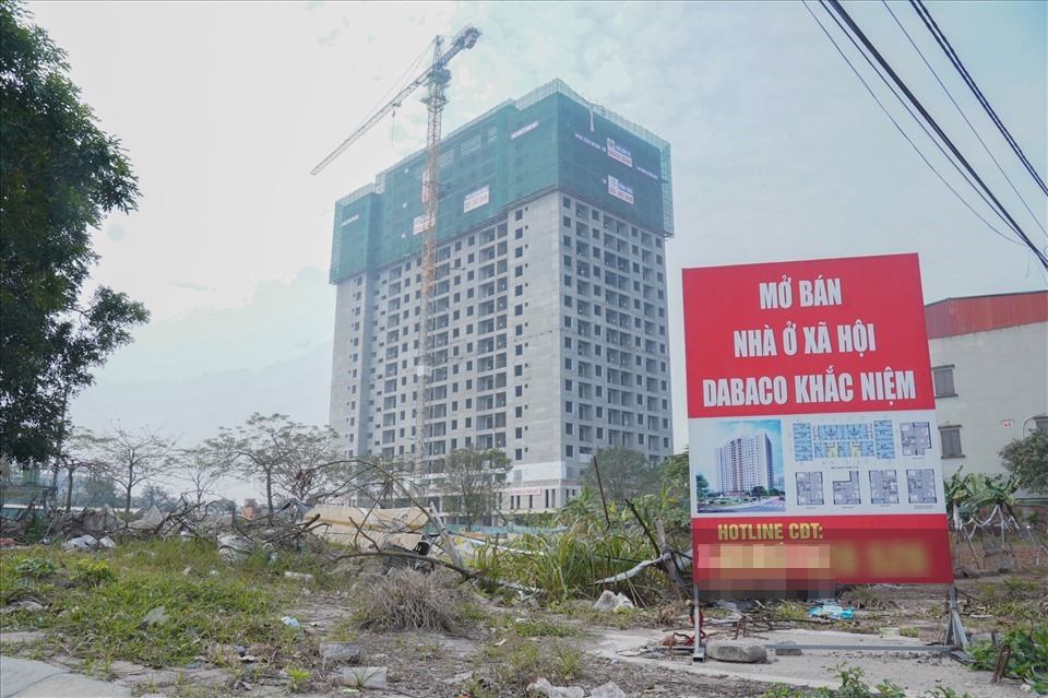Dự án nhà ở xã hội Dabaco Khắc Niệm. Ảnh: Hữu Chánh.