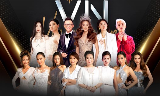 Dàn sao xuất hiện trong bán kết Hoa hậu Hoàn vũ Việt Nam 2022. Ảnh: NSX.
