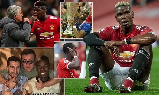 Pogba khép lại hành trình 6 năm buồn nhiều hơn vui cùng Man United. Ảnh: AFP