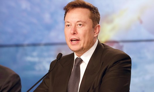 Tỉ phú Elon Musk, CEO hãng xe điện Tesla. Ảnh chụp màn hình
