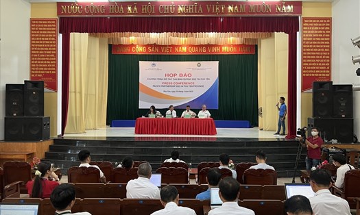 Họp báo chương trình đối tác Thái Binh Dương 2022 tại Phú Yên.