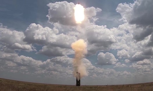 Nga thử hệ thống phòng thủ tên lửa S-500. Ảnh: Bộ Quốc phòng Nga