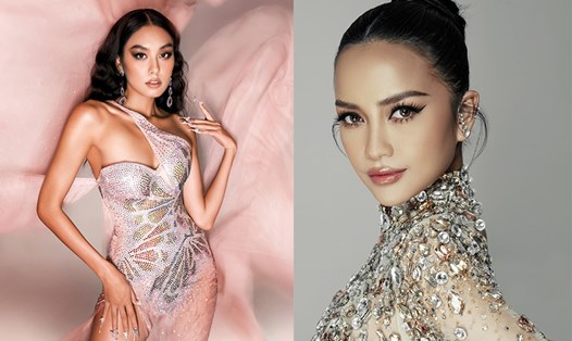 Thảo Nhi Lê và Ngọc Châu là 2 thí sinh được nhiều chuyên trang dự đoán đăng quang Hoa hậu Hoàn vũ Việt Nam 2022. Ảnh: MUV.