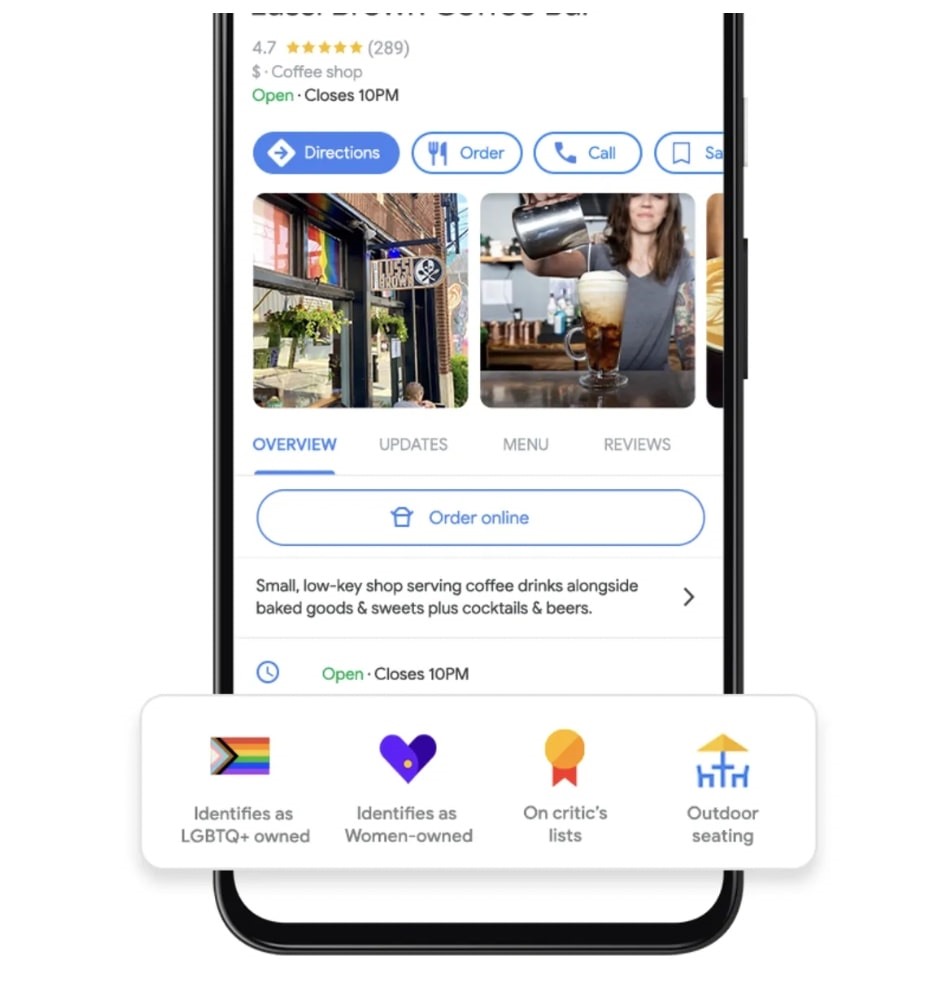 Google Maps ra mắt nhã dán mới vào Pride Month. Ảnh: Chụp màn hình