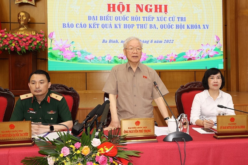 Tổng Bí thư: Cán bộ vi phạm pháp luật, sai về đạo lý không thể không xử lý