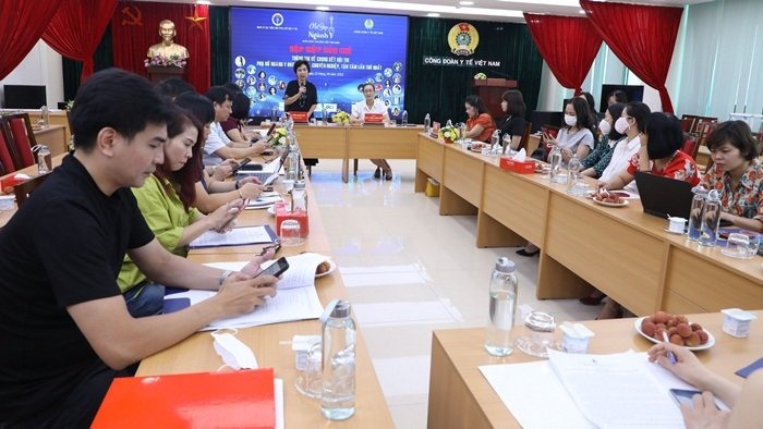 Toàn cảnh buổi họp báo. Ảnh: X.Bách