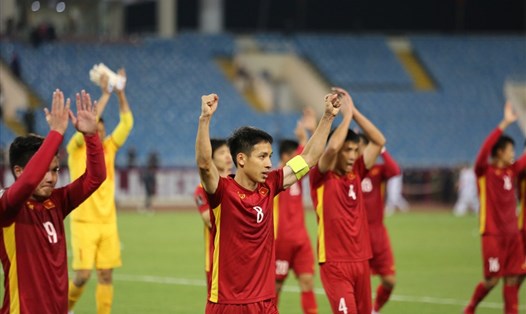 Tuyển Việt Nam giữ vị trí trong top 100 FIFA. Ảnh: VFF