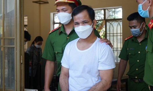 Un Chinh - kẻ giết cha vợ bị xử 20 năm tù. Ảnh: Thanh Chung