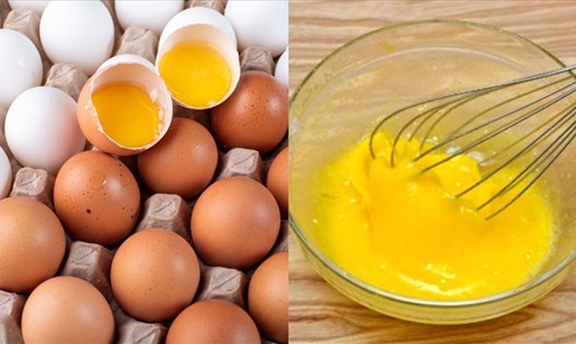 Sử dụng lòng đỏ của trứng đã tiệt trùng để mayonnaise của bạn có độ dày hơn. Ảnh: Doãn Hằng