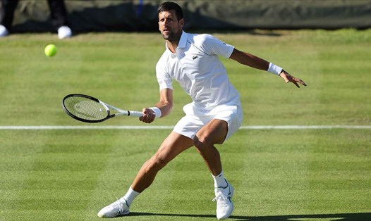 Novak Djokovic đến Wimbledon 2022 để bảo vệ chức vô địch. Ảnh: Wimbledon