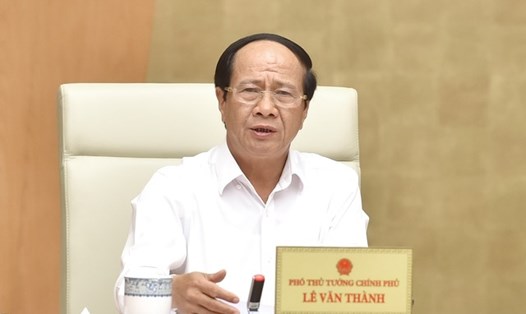 Phó Thủ tướng Lê Văn Thành. Ảnh: VGP/Đức Tuân