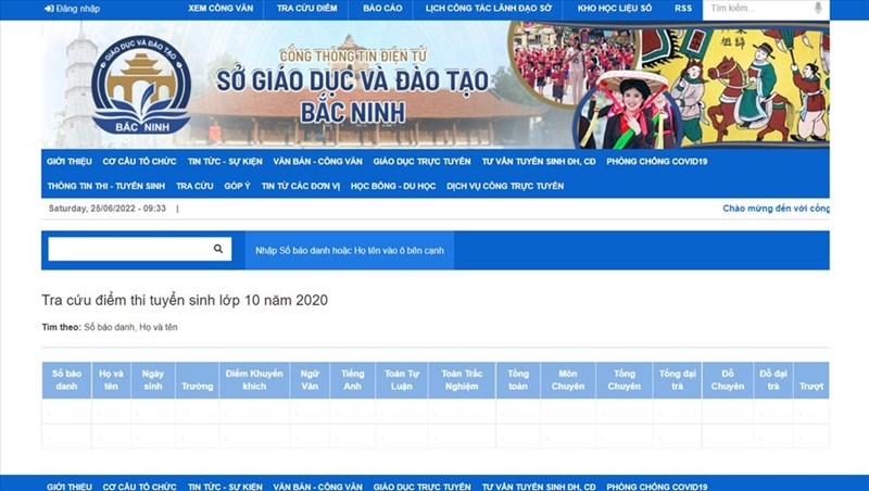 Đã có điểm thi lớp 10 năm 2022 tỉnh Bắc Ninh