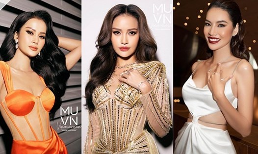 Các ứng cho ngôi hoa hậu của Hoa hậu Hoàn vũ Việt Nam 2022. Ảnh: MU.