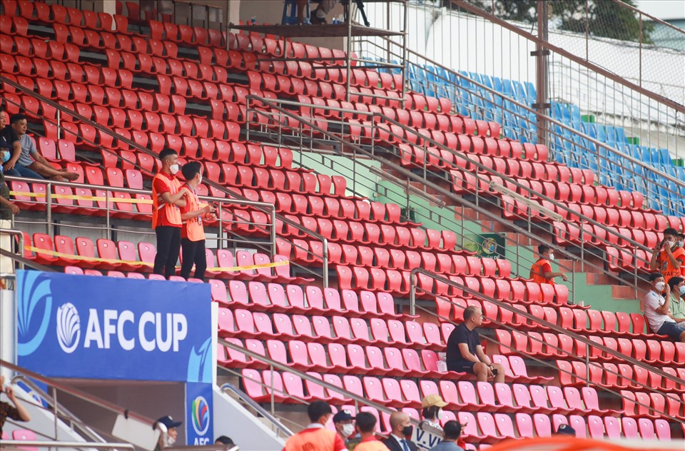 Vắng khán giả khi Viettel FC thi đấu ở AFC Cup 2022