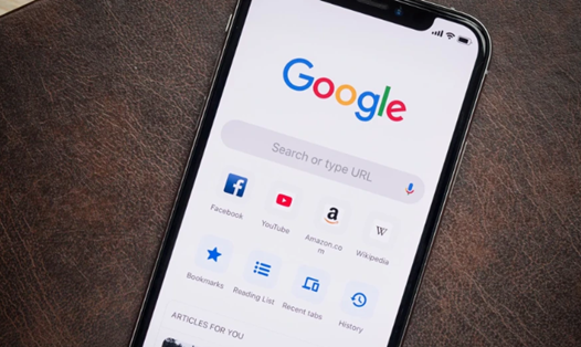 Google công bố 5 tính năng mới trong bản cập nhật Google Chorme dành cho iOS. Ảnh chụp màn hình