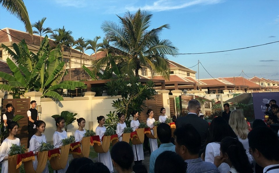 Khu nghỉ dưỡng đẳng cấp Fusion Resort & Villas Đà Nẵng với 85 căn biệt thự và nhà kiểu mẫu vừa ra mắt tại Đà Nẵng hôm 25.6. ảnh: NgL