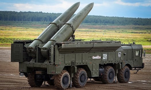 Tên lửa Iskander của Nga. Ảnh: 19FortyFive