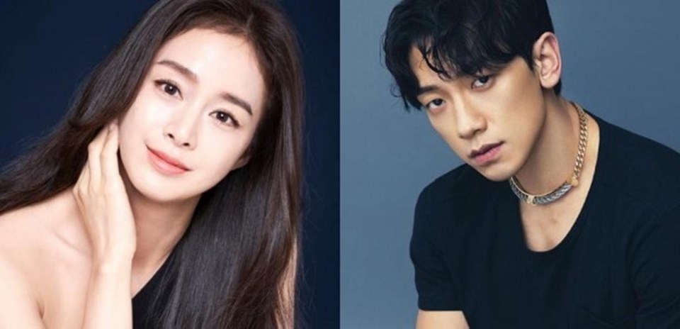 Rain và Kim Tae Hee. Ảnh chụp màn hình Rain và Kim Tae Hee. Ảnh chụp màn hình