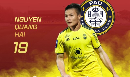 Quang Hải nhiều khả năng sẽ khoác áo Pau FC tại Ligue 2 (Pháp). Ảnh: Asean Football