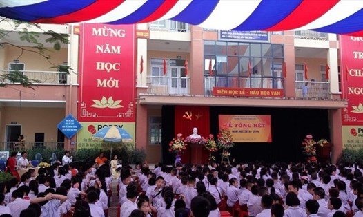 Trường Tiểu học Hoàng Liệt sẽ tổ chức lấy ý kiến phụ huynh học sinh về việc phân tuyến.