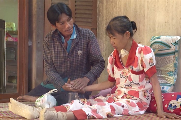 Chuyến xe nhân ái: Ước mơ thoát nghèo của vợ chồng nơi miền Tây sông nước Chuyến xe nhân ái: Ước mơ thoát nghèo của vợ chồng nơi miền Tây sông nước