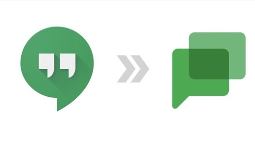 Dịch vụ nhắn tin Hangouts của Google đang dần bị thay thế bởi Google Chat. Ảnh: Google