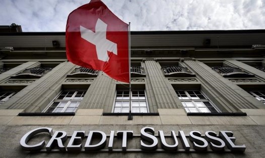Ngân hàng Thụy Sĩ Credit Suisse. Ảnh: AFP
