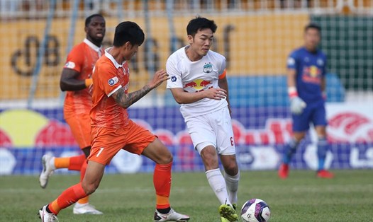 Vòng 5 V.League 2022 đáng chú ý với trận HAGL - Bình Định. Ảnh: VPF