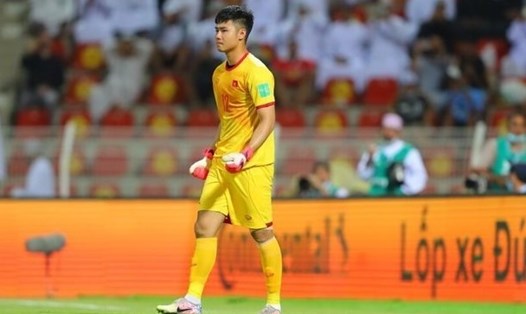 Thủ môn Văn Toản đã có nhiều kinh nghiệm thi đấu quốc tế cho U23 Việt Nam lẫn tuyển Việt Nam. Ảnh: AFC
